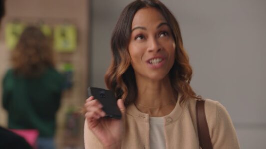 T-Mobile with Zoe Saldaña - Directors: Walt Becker and Brian Klugman - Palmer Productions T-Mobile with Zoe Saldaña - Directors: Walt Becker and Brian Klugman - Palmer Productions